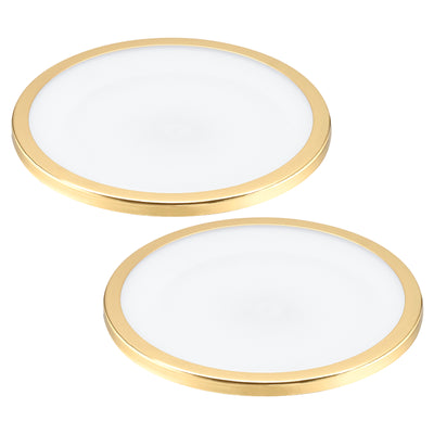 Harfington Inner Dia. Lampshade Diffuser, Dustproof Dust Protection Cover Acrylic Board for Barrel Lamp Shade