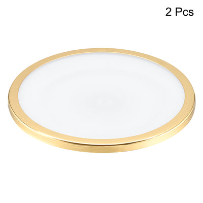 Harfington Inner Dia. Lampshade Diffuser, Dustproof Dust Protection Cover Acrylic Board for Barrel Lamp Shade