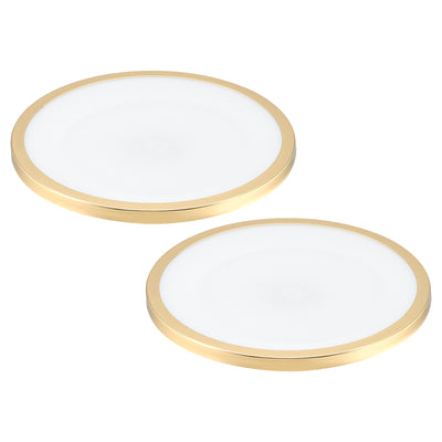 Harfington Inner Dia. Lampshade Diffuser, Dustproof Dust Protection Cover Acrylic Board for Barrel Lamp Shade