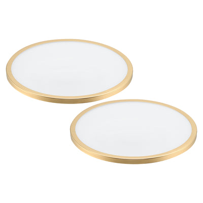 Harfington Inner Dia. Lampshade Diffuser, Dustproof Dust Protection Cover Acrylic Board for Barrel Lamp Shade