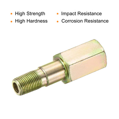 Harfington Iron Extension Hex Pipe Fitting Female to Male Thread Connector Adapter