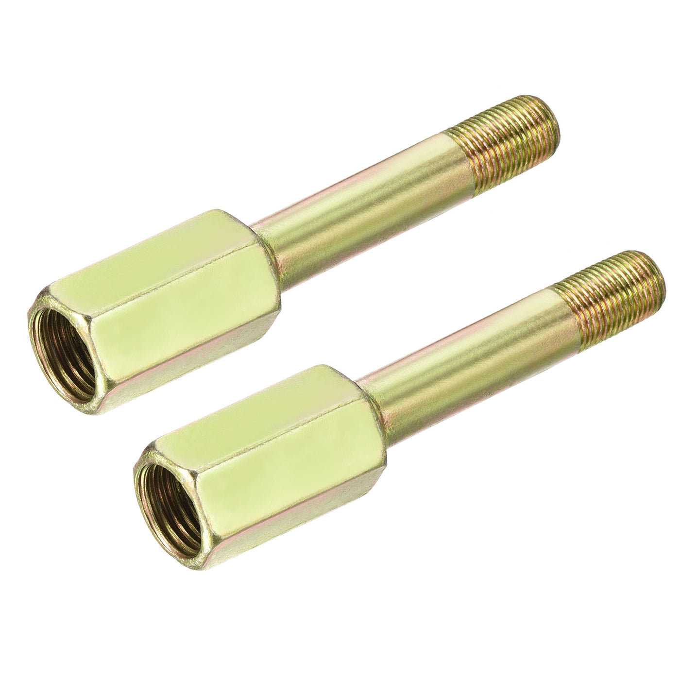 Harfington Iron Extension Hex Pipe Fitting Female to Male Thread Connector Adapter