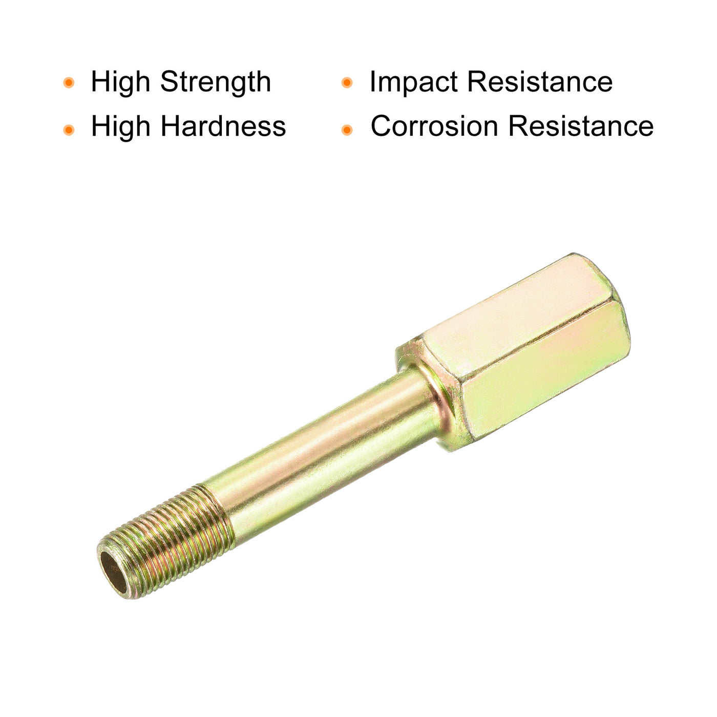 Harfington Iron Extension Hex Pipe Fitting Female to Male Thread Connector Adapter