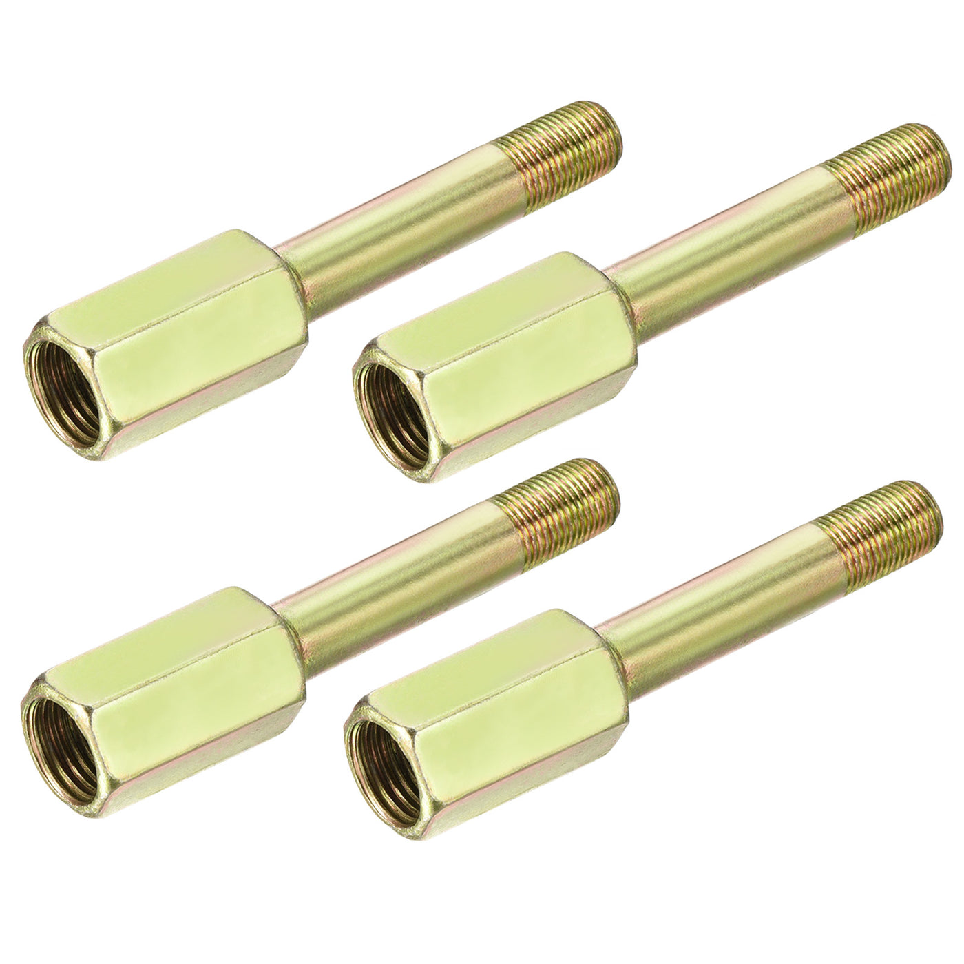 Harfington Iron Extension Hex Pipe Fitting Female to Male Thread Connector Adapter