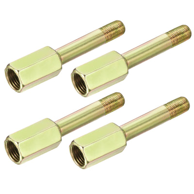 Harfington Iron Extension Hex Pipe Fitting Female to Male Thread Connector Adapter