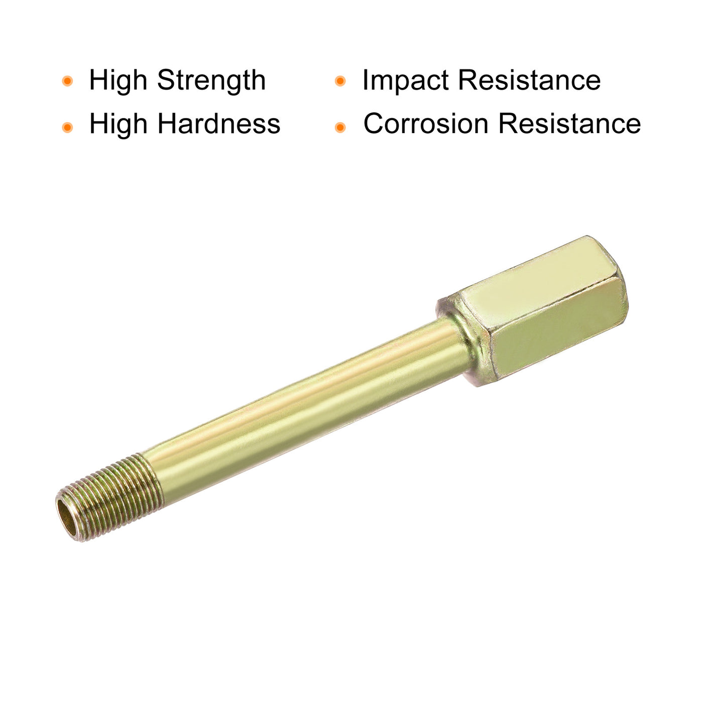 Harfington Iron Extension Hex Pipe Fitting Female to Male Thread Connector Adapter