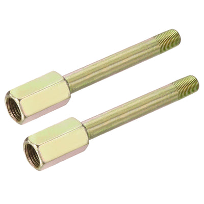 Harfington Iron Extension Hex Pipe Fitting Female to Male Thread Connector Adapter