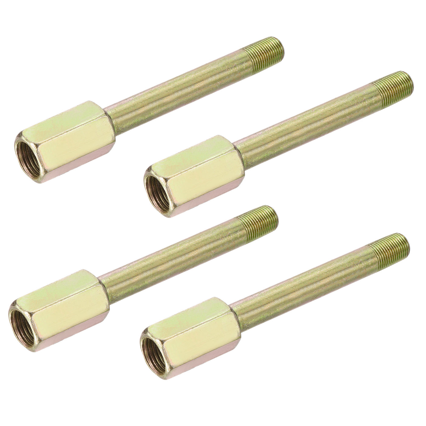 Harfington Iron Extension Hex Pipe Fitting Female to Male Thread Connector Adapter