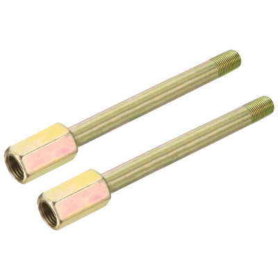 Harfington Iron Extension Hex Pipe Fitting Female to Male Thread Connector Adapter