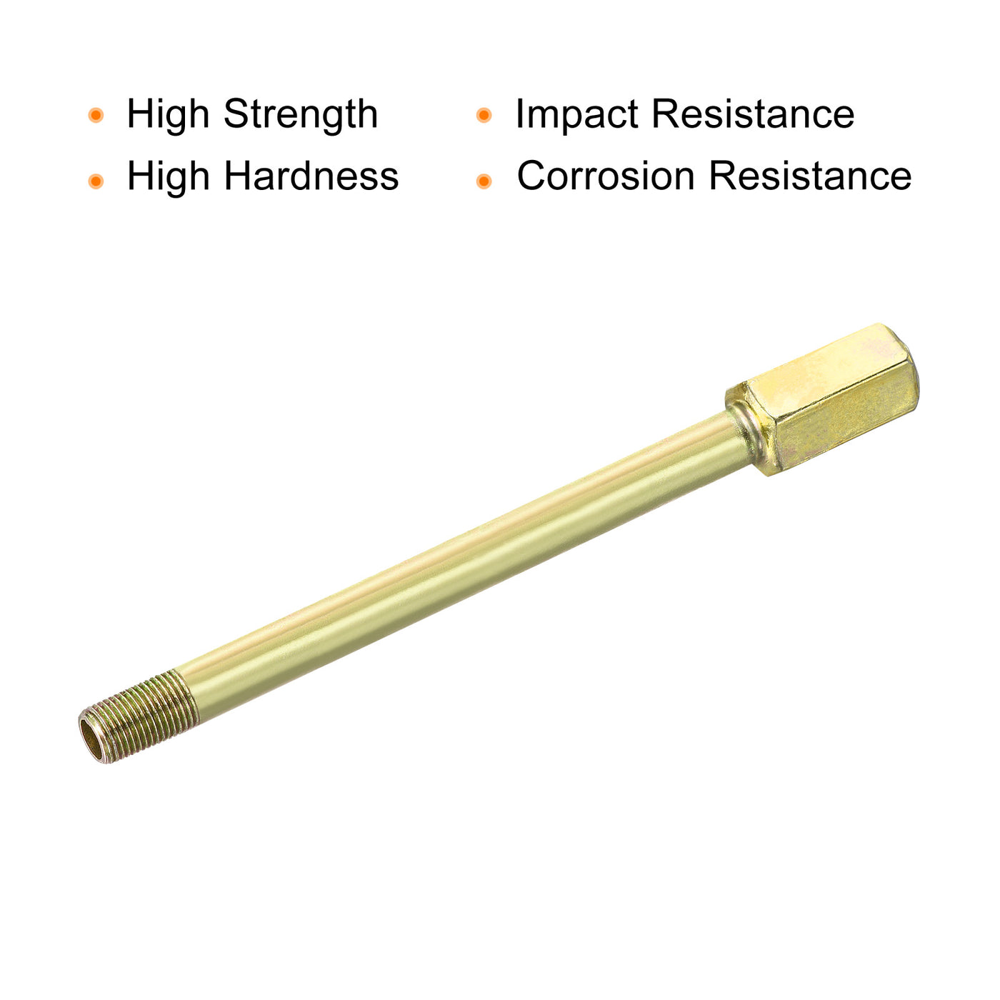 Harfington Iron Extension Hex Pipe Fitting Female to Male Thread Connector Adapter