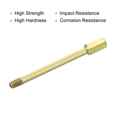 Harfington Iron Extension Hex Pipe Fitting Female to Male Thread Connector Adapter