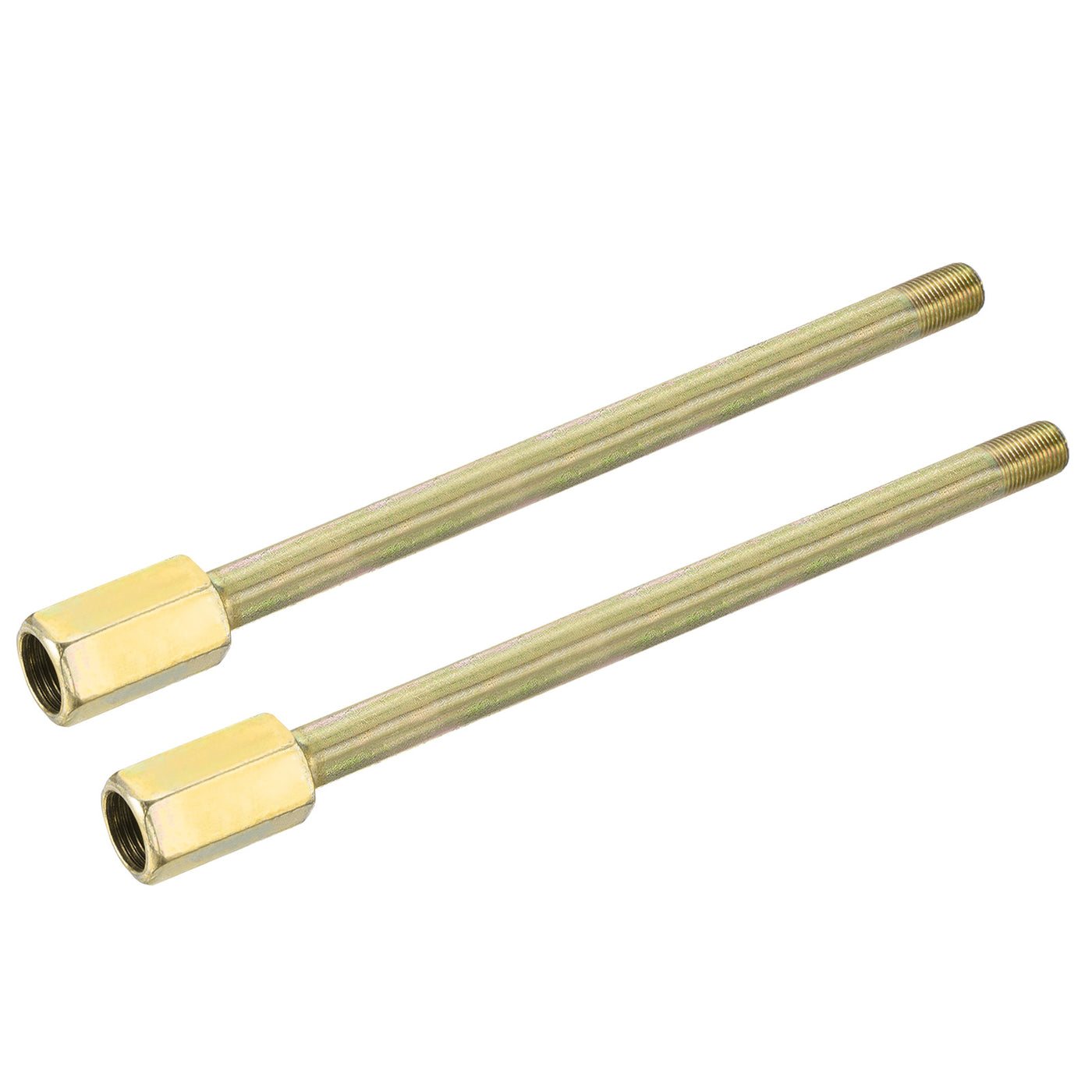 Harfington Iron Extension Hex Pipe Fitting Female to Male Thread Connector Adapter