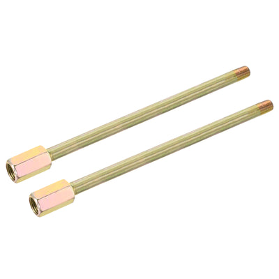 Harfington Iron Extension Hex Pipe Fitting Female to Male Thread Connector Adapter