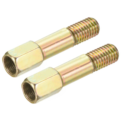 Harfington Iron Extension Hex Pipe Fitting Female to Male Thread Adapter