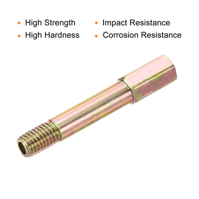 Harfington Iron Extension Hex Pipe Fitting Female to Male Thread Connector