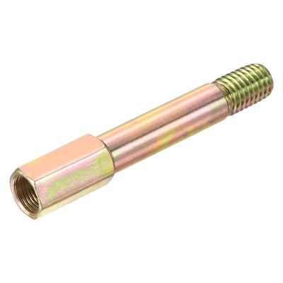 Harfington Iron Extension Hex Pipe Fitting Female to Male Thread Connector