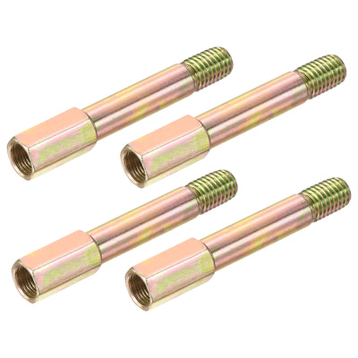 Harfington Iron Extension Hex Pipe Fitting Female to Male Thread Connector