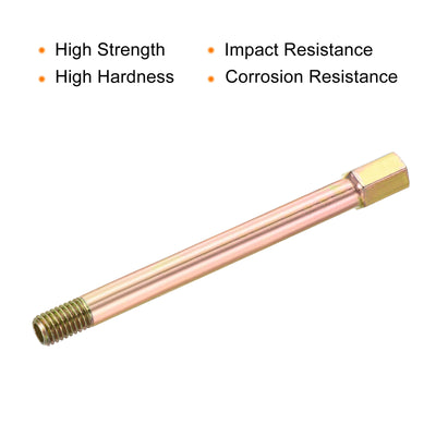 Harfington Iron Extension Hex Pipe Fitting Female to Male Thread Connector