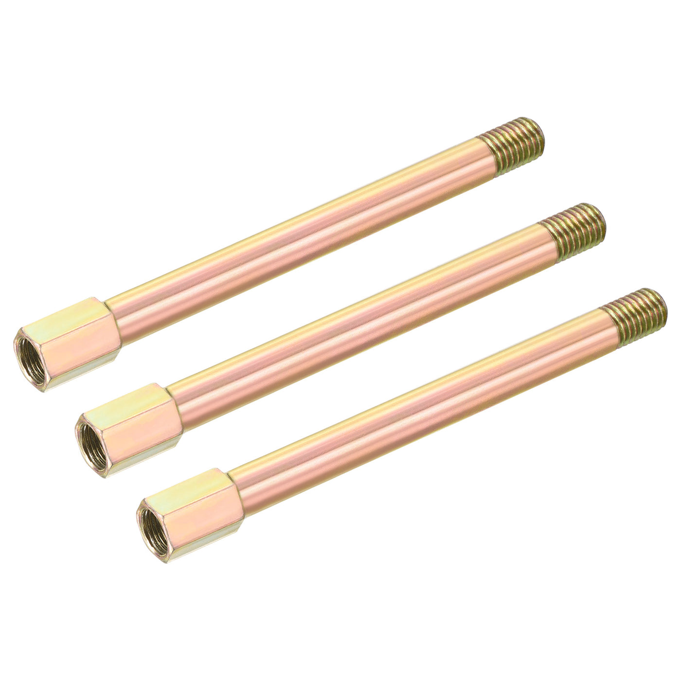 Harfington Iron Extension Hex Pipe Fitting Female to Male Thread Connector