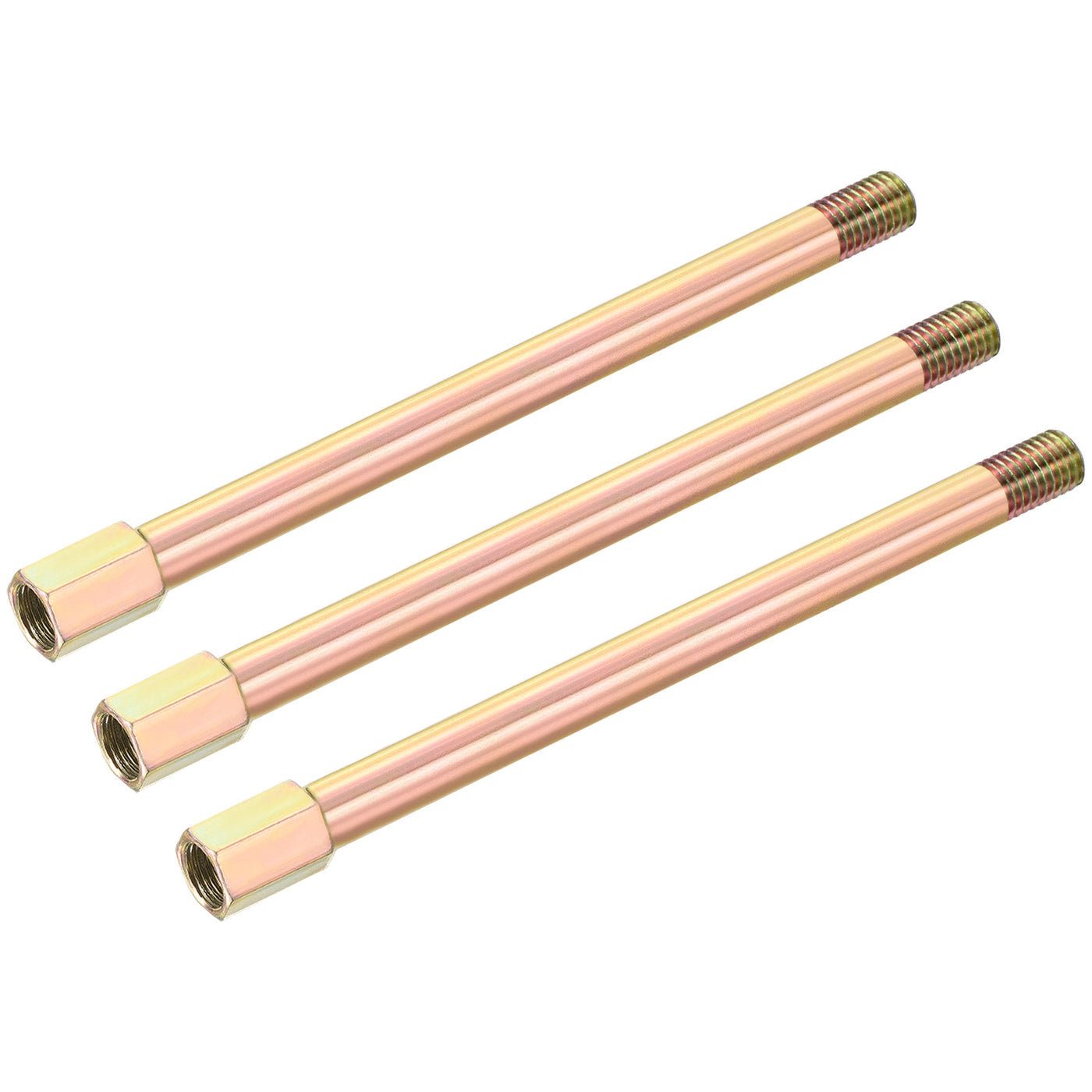 Harfington Iron Extension Hex Pipe Fitting Female to Male Thread Connector