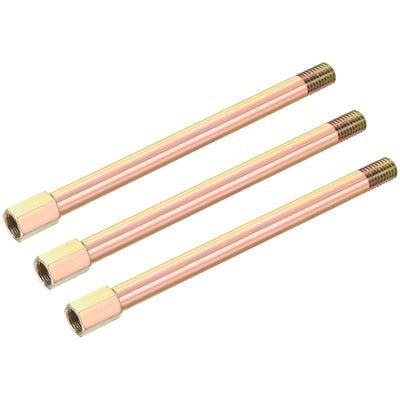 Harfington Iron Extension Hex Pipe Fitting Female to Male Thread Connector