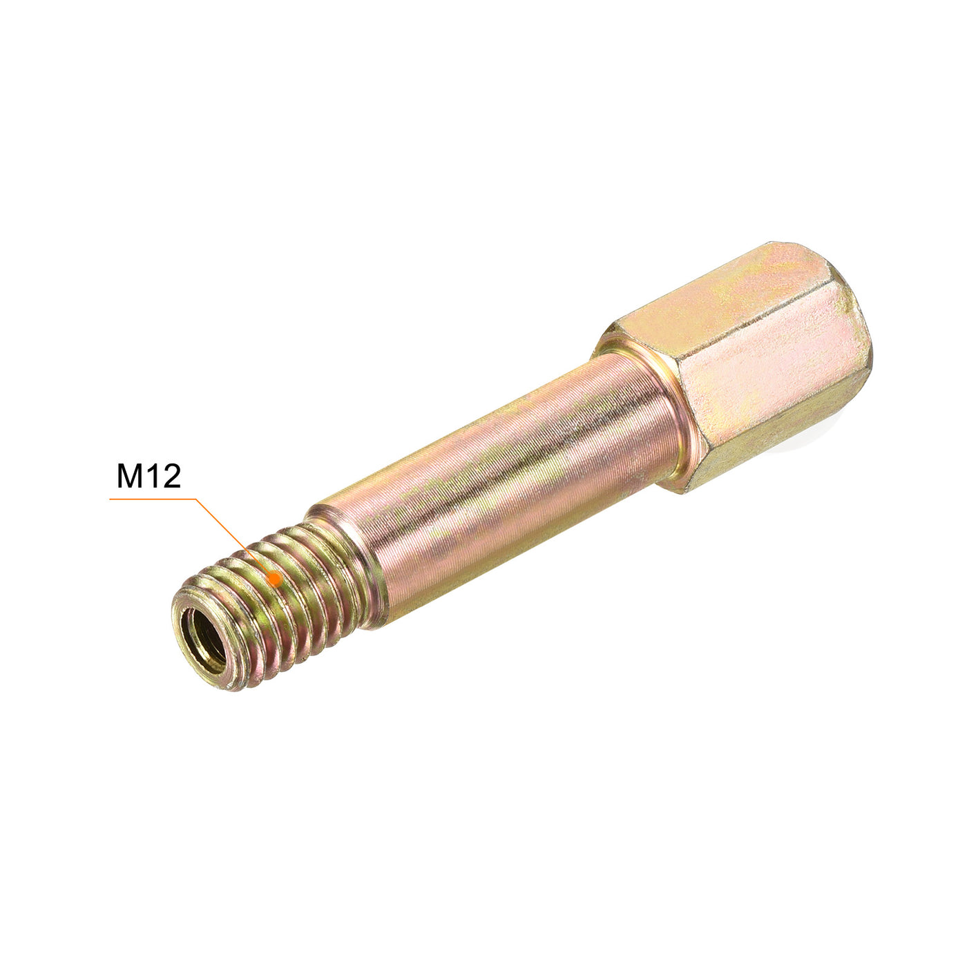 Harfington Iron Extension Hex Fitting Female to Male Thread Connector Adapter