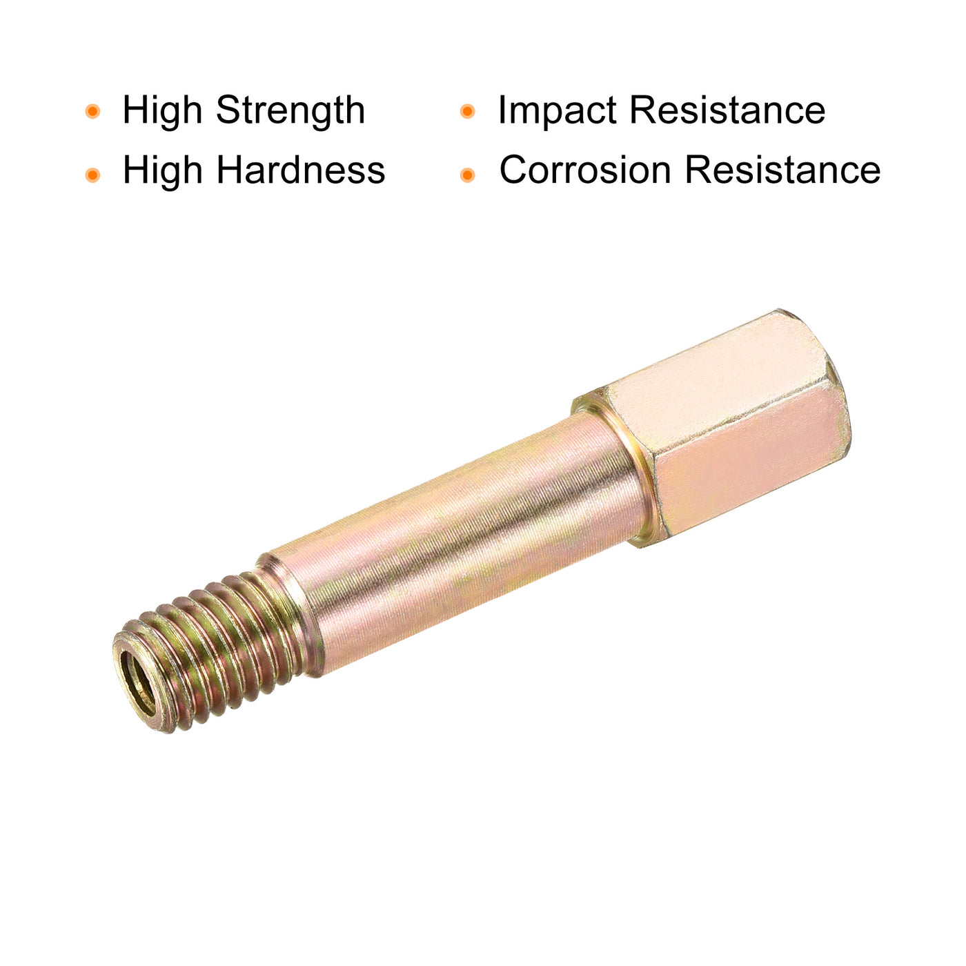 Harfington Iron Extension Hex Fitting Female to Male Thread Connector Adapter