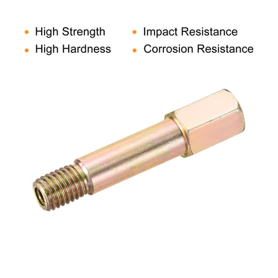 Harfington Iron Extension Hex Fitting Female to Male Thread Connector Adapter