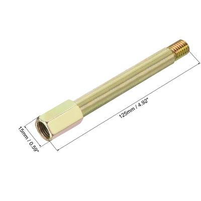 Harfington Iron Extension Hex Pipe Fitting Female to Male Connector Adapter