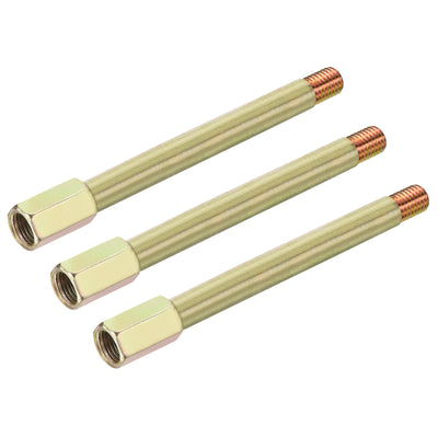 Harfington Iron Extension Hex Pipe Fitting Female to Male Connector Adapter