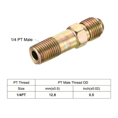 Harfington Extension Pipe Fitting Male Thread Adapter Extension Connector Hex Coupling