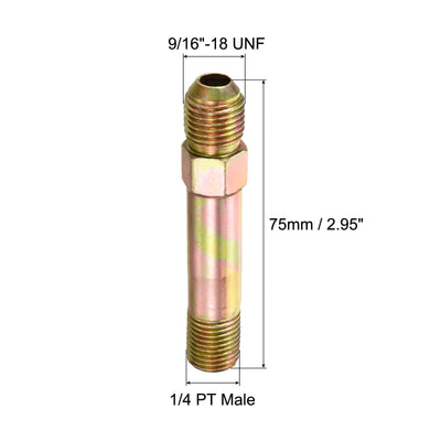 Harfington Extension Pipe Fitting Male Thread Adapter Extension Connector Hex Coupling