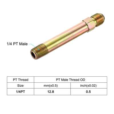 Harfington Extension Pipe Fitting Male Thread Adapter Extension Connector Hex Coupling