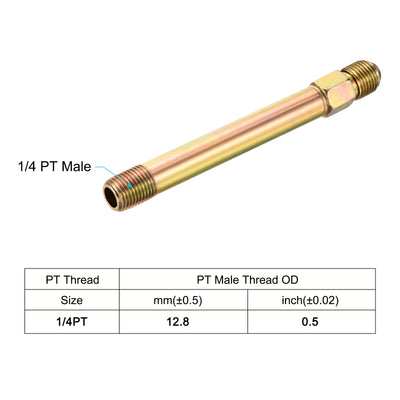 Harfington Extension Pipe Fitting Male Thread Adapter Extension Connector Hex Coupling