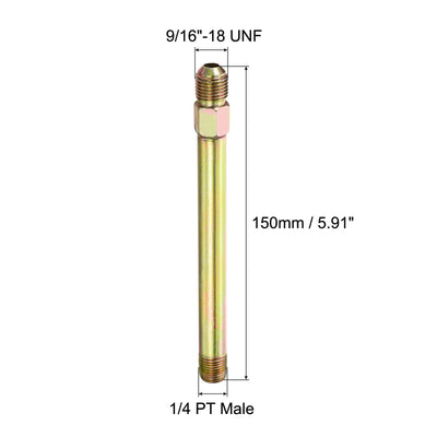 Harfington Extension Pipe Fitting Male Thread Adapter Extension Connector Hex Coupling