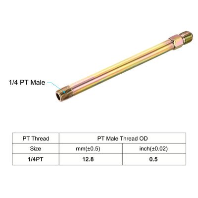 Harfington Extension Pipe Fitting Male Thread Adapter Extension Connector Hex Coupling