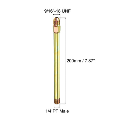 Harfington Extension Pipe Fitting Male Thread Adapter Extension Connector Hex Coupling