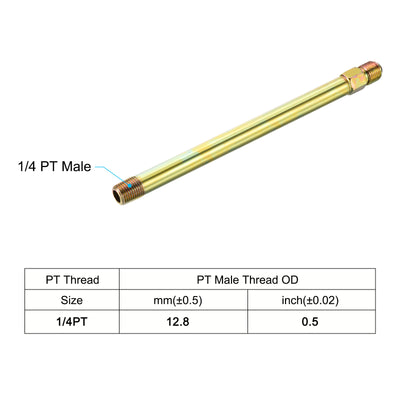 Harfington Extension Pipe Fitting Male Thread Adapter Extension Connector Hex Coupling