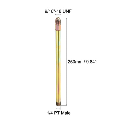 Harfington Extension Pipe Fitting Male Thread Adapter Extension Connector Hex Coupling