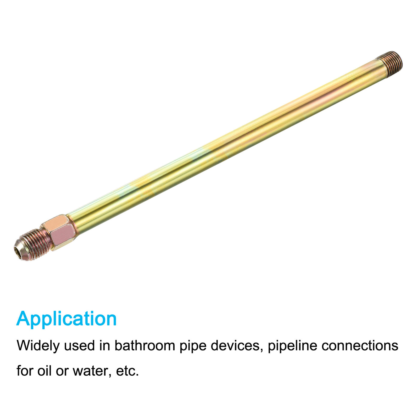 Harfington Extension Pipe Fitting Male Thread Adapter Extension Connector Hex Coupling