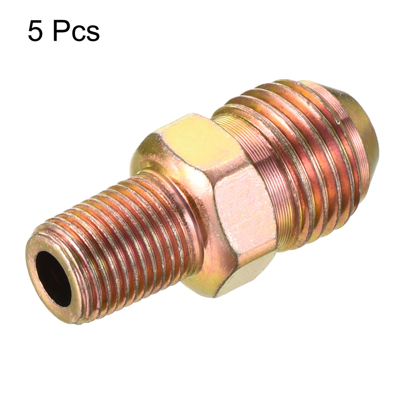 Harfington Extension Pipe Fitting Male to Male Thread, Adapter Extension Connector Hex Coupling