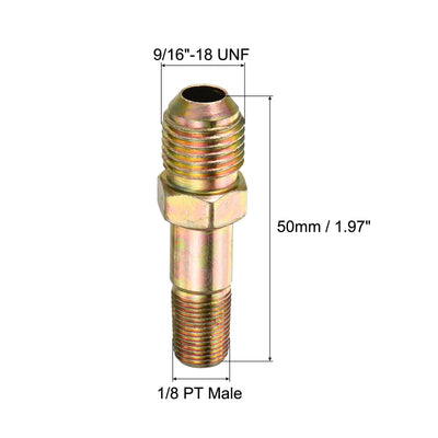 Harfington Extension Pipe Fitting Male to Male Thread, Adapter Extension Connector Hex Coupling