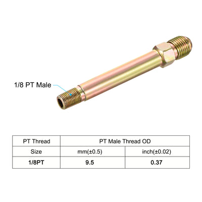 Harfington Extension Pipe Fitting Male to Male Thread Adapter Extension Hex Coupling