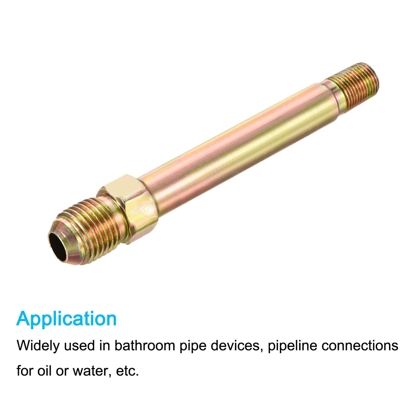 Harfington Extension Pipe Fitting Male to Male Thread Adapter Extension Hex Coupling