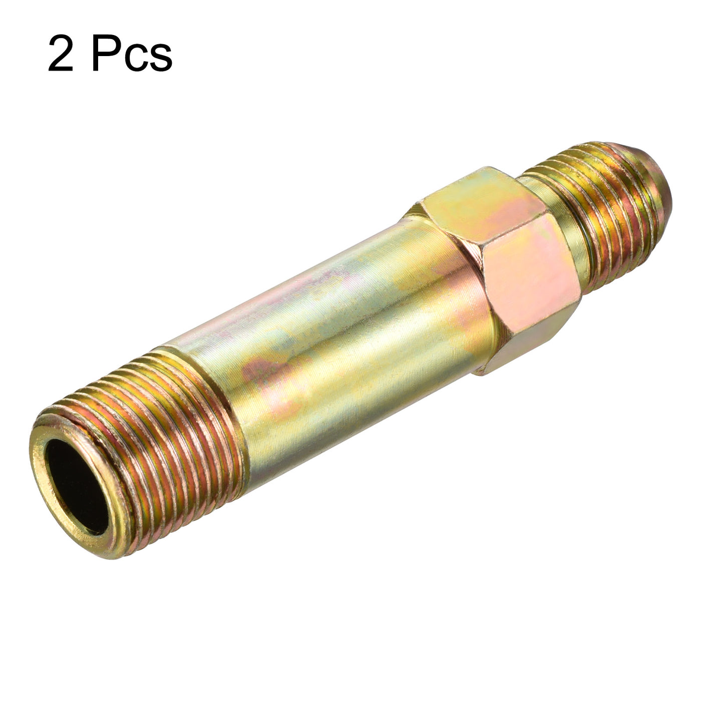 Harfington Extension Pipe Fittings Male to Male Thread Adapter Extension Connector Hex Coupling