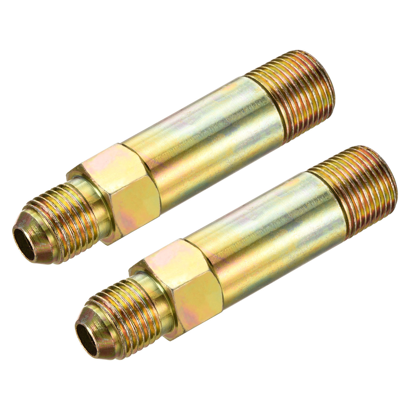 Harfington Extension Pipe Fittings Male to Male Thread Adapter Extension Connector Hex Coupling