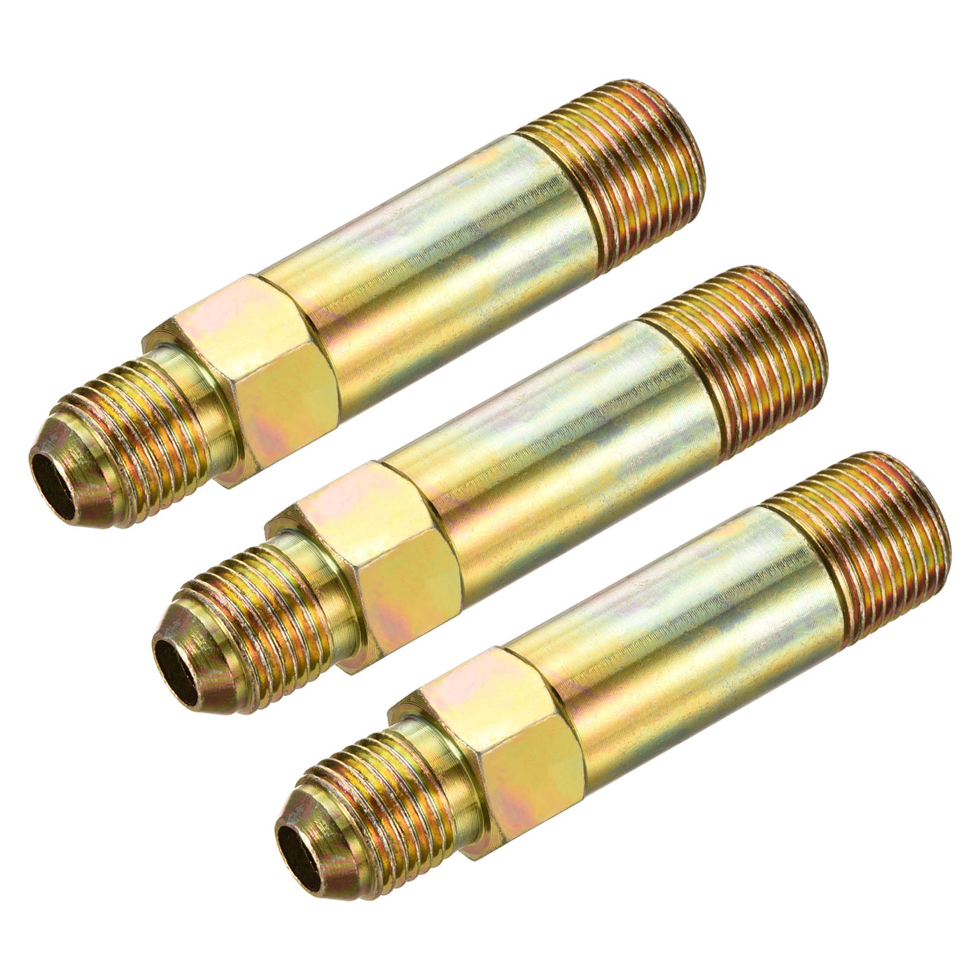 Harfington Extension Pipe Fittings Male to Male Thread Adapter Extension Connector Hex Coupling