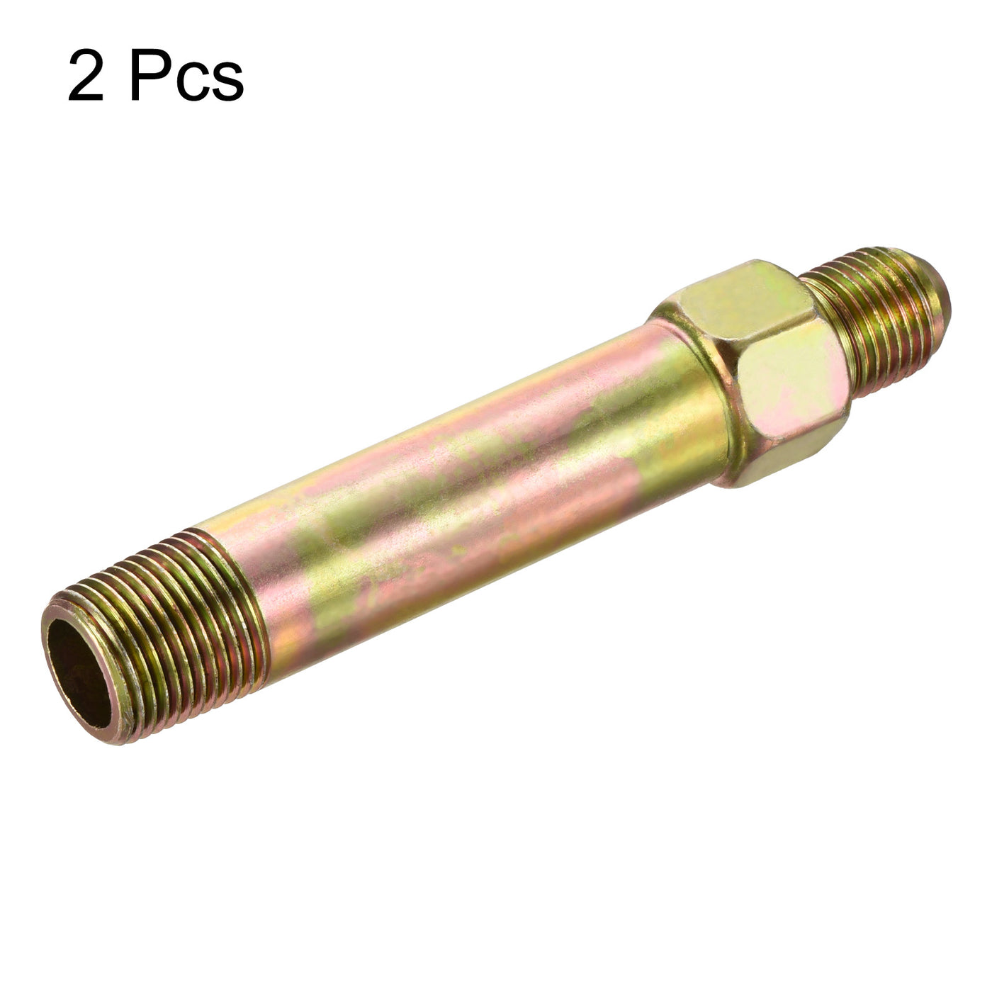 Harfington Extension Pipe Fitting Male to Male Thread Adapters Extension Connector Hex Coupling