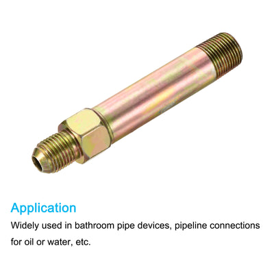 Harfington Extension Pipe Fitting Male to Male Thread Adapters Extension Connector Hex Coupling