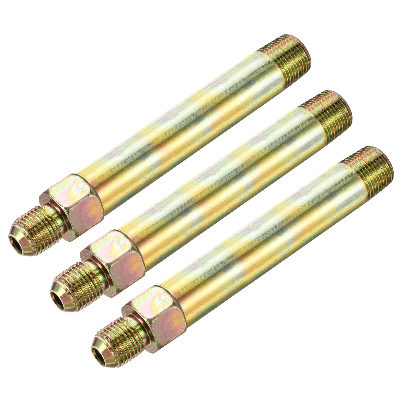 Harfington Extension Pipe Fittings Male to Male Thread Adapter Extension Connector Hex Coupling